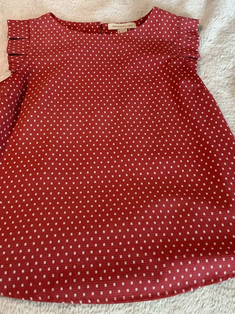 Monteau Corral Square Dot Top